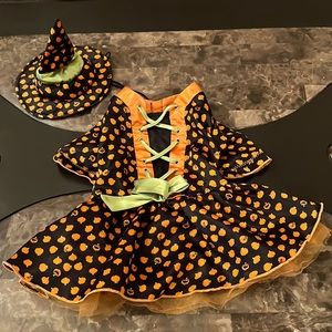 Halloween Doggie Outfit with Hat